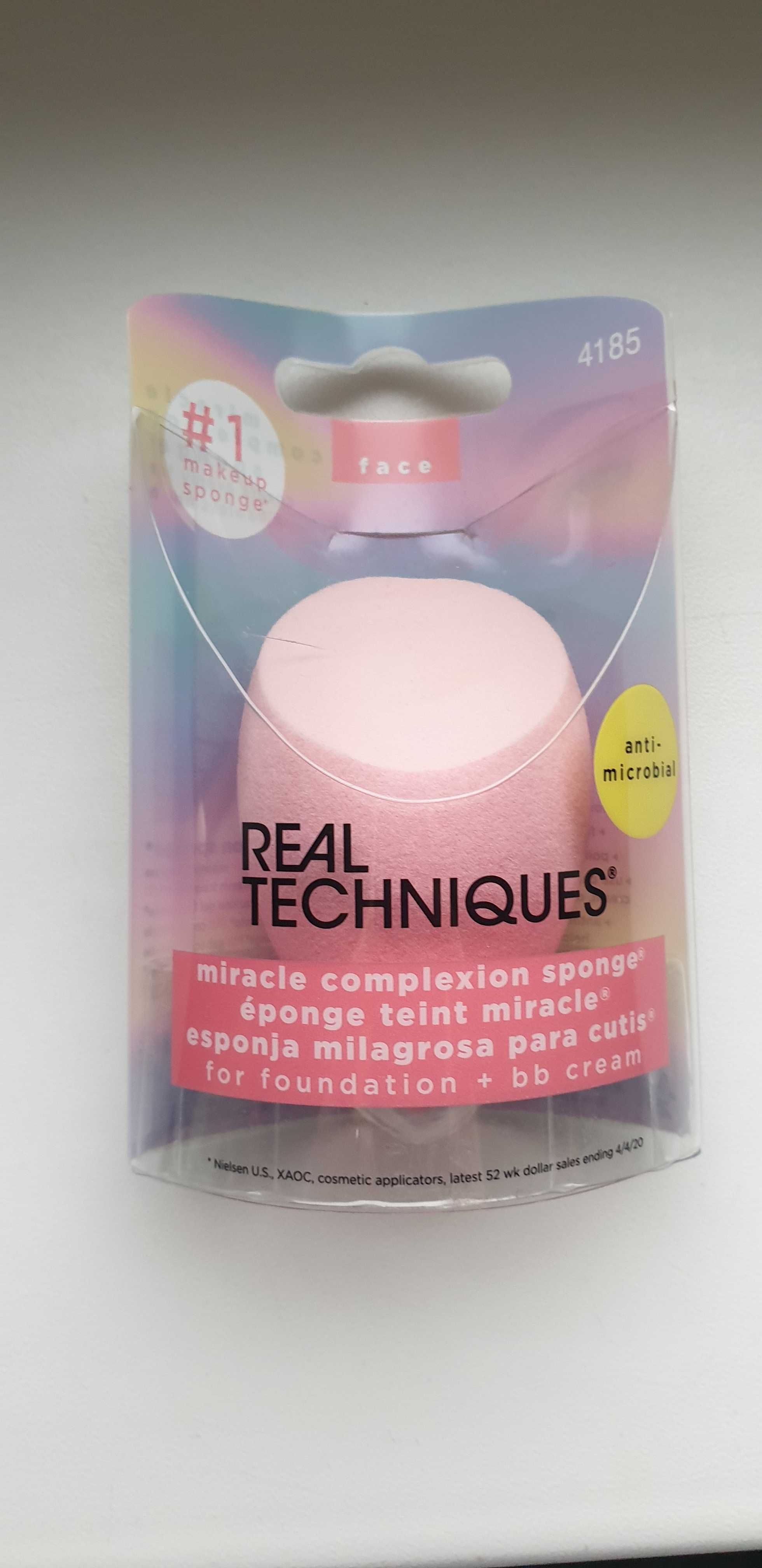 Gąbka do makijażu REAL TECHNIQUES Miracle Complexion, Nowa, prezent