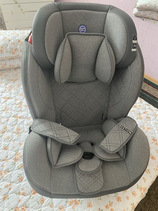 Автокрісло El Camino 9-36 кг ME 1057 Bastion Isofix Light Grey