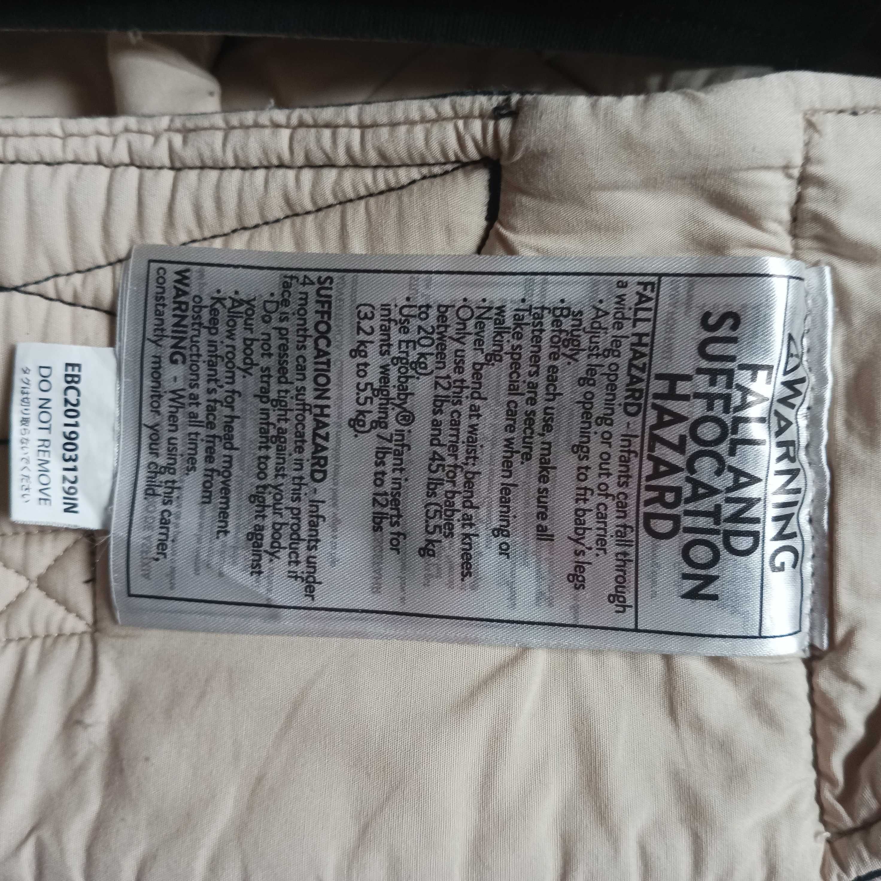 nosidło ergonomiczne ergobaby