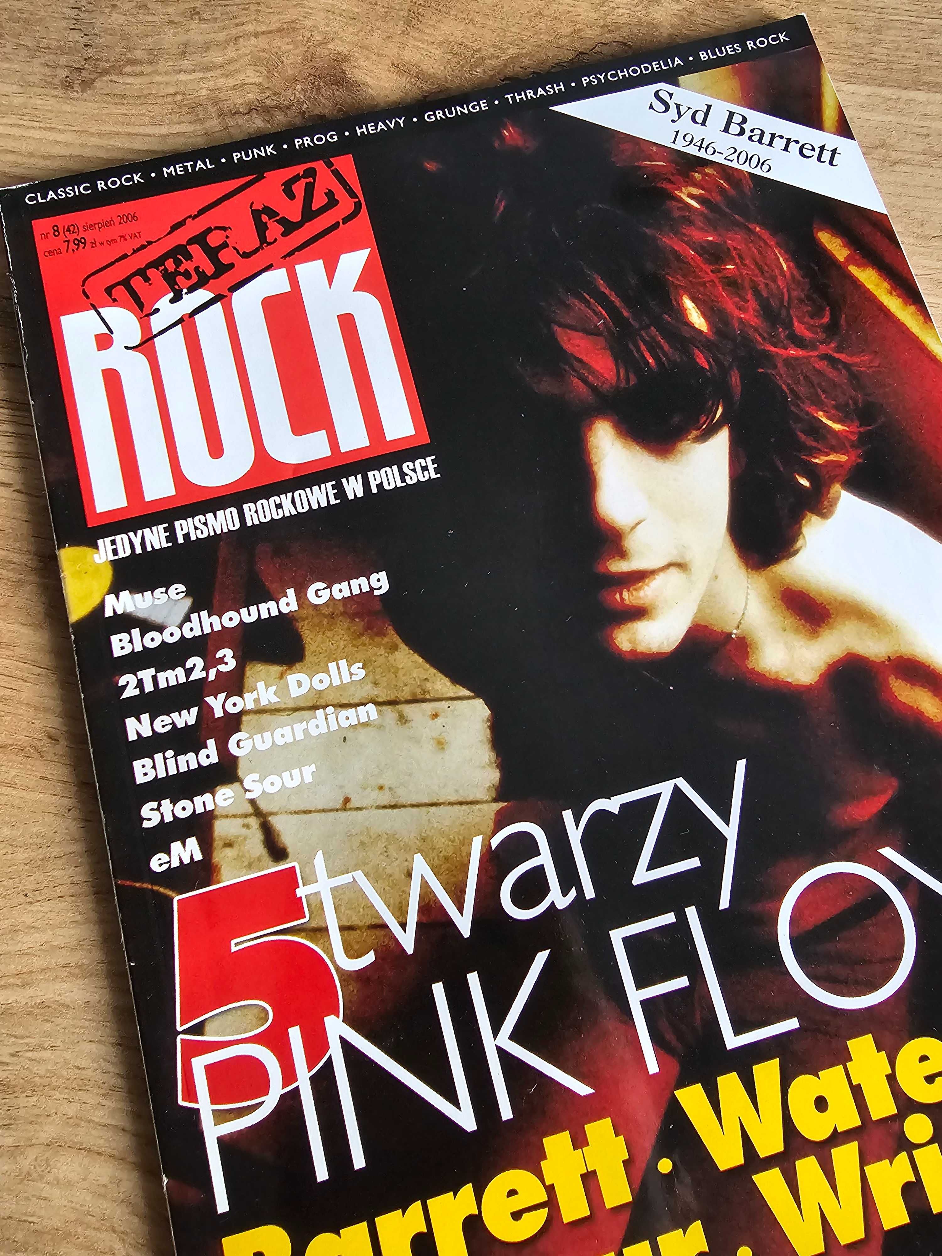 Teraz Rock 8/2006 - Pink Floyd, Muse, Lady Pank, Stone Sour, Slipknot