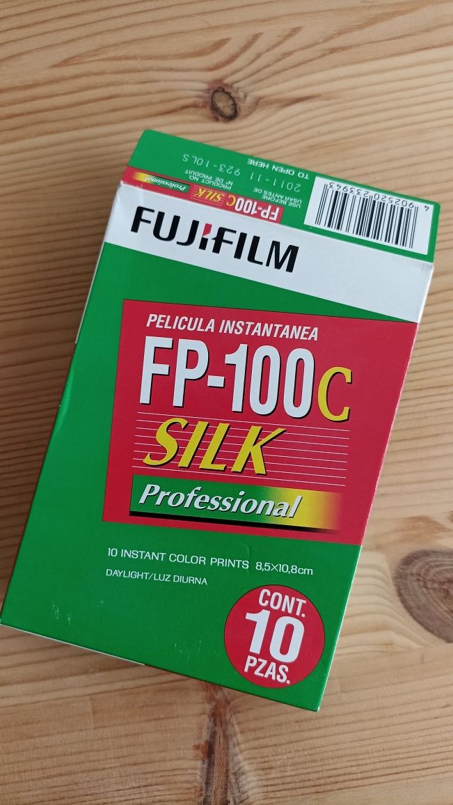 Fujifilm FP 100 Silk prints película
