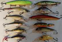 P. zestaw  Rapala Jaxon,  Salmo rekodzieło, bearking,  i inne