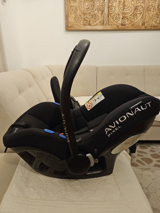 Avionaut Pixel fotelik nosidło + baza ISOFIX +adaptery do wózka