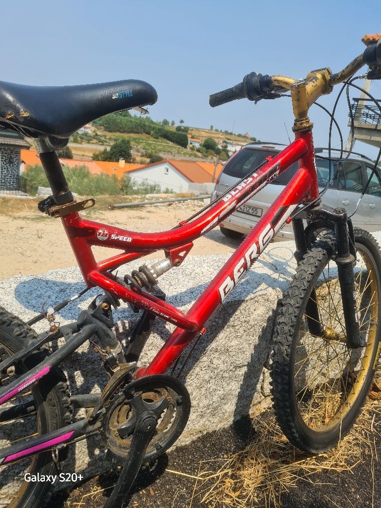 Bicicleta Berg Sem corrente e sem o S