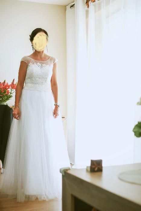 suknia ślubna ecrue