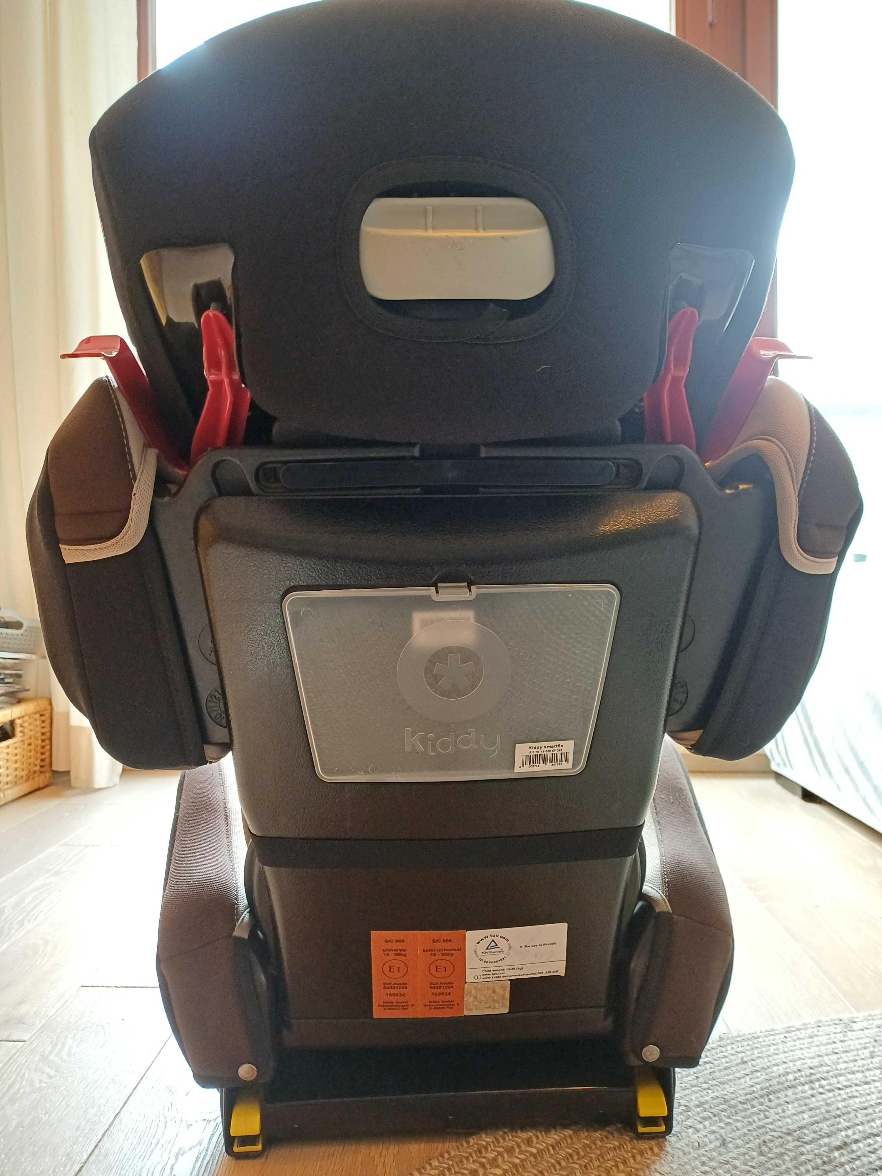 Fotelik samochodowy kiddy smartflix 15-36 kg