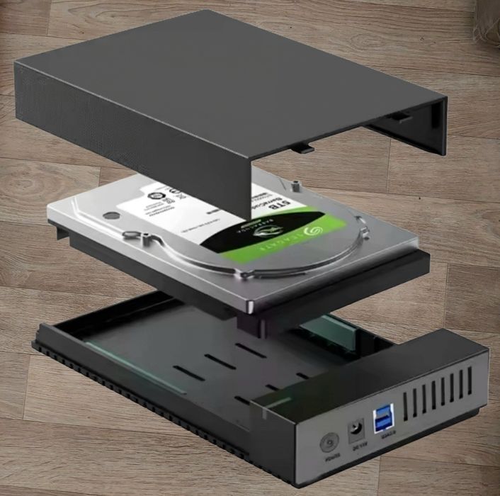 Внешний карман Корпус HDD SSD 2.5 3.5 SATA USB 3.0 Бокс