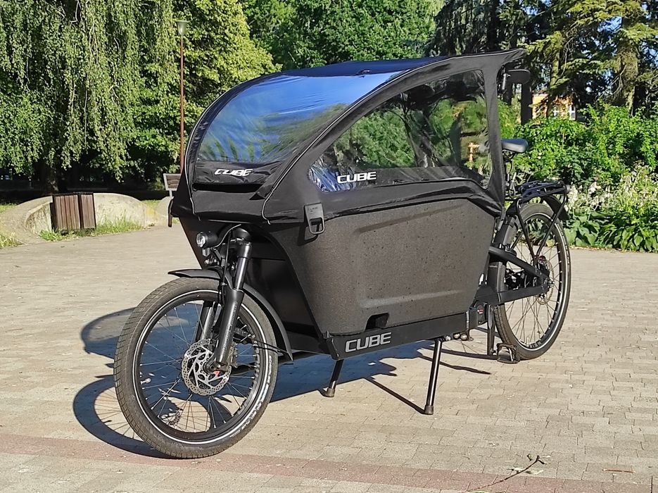 Rower Cube cargo, transportowy, Bosch cargo line