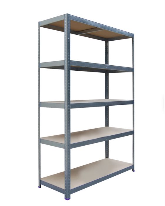 Regał metalowy 6 sztuk 200 kg 180 x 120 x 45 cm 5P