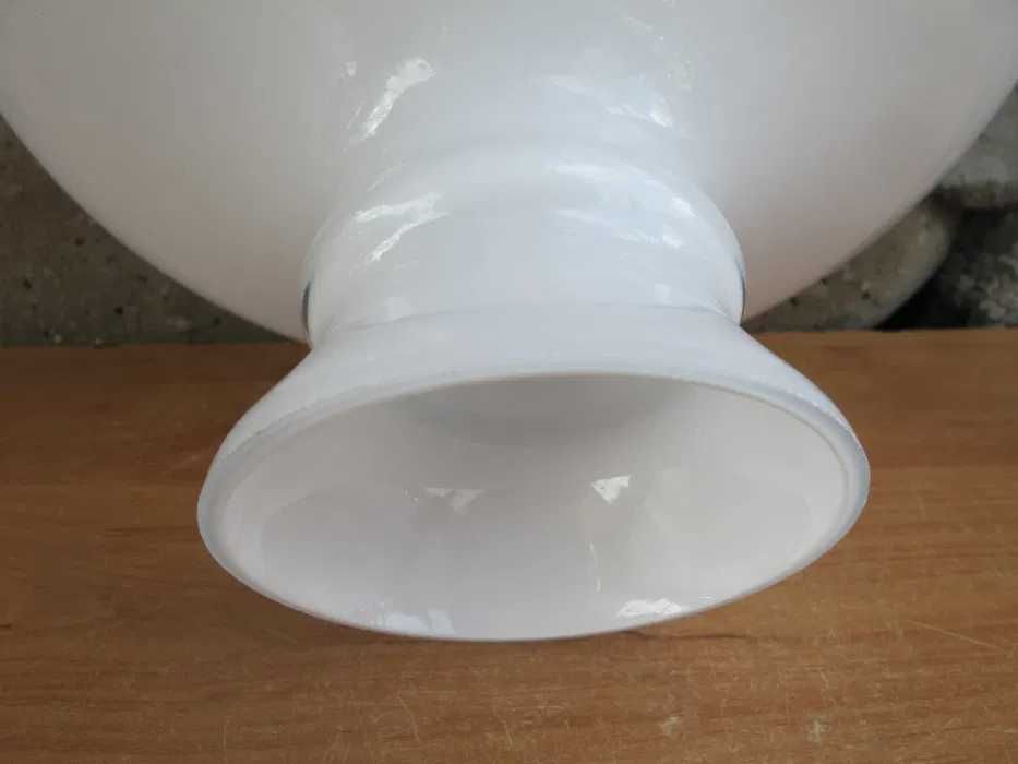 Duży Szklany Klosz do lampy naftowej_ALADYN_ mont. 228 mm