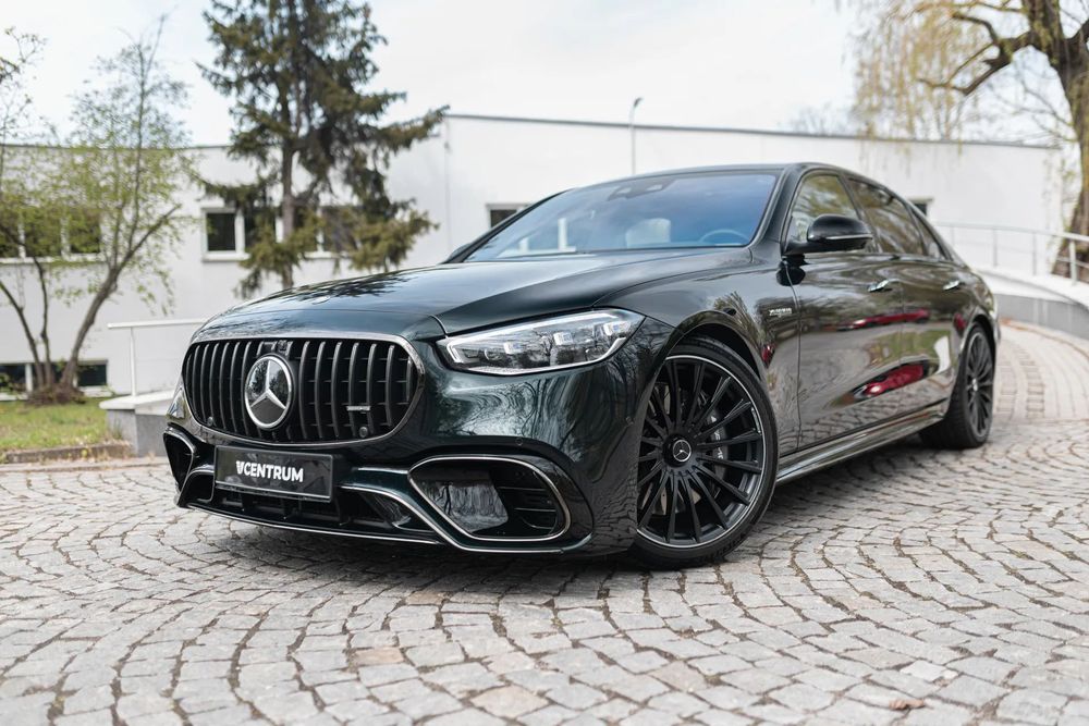 Mercedes-Benz Klasa S S63 AMG Burmester, Long, Distronic, AIRMATIC DC, Salon Polska