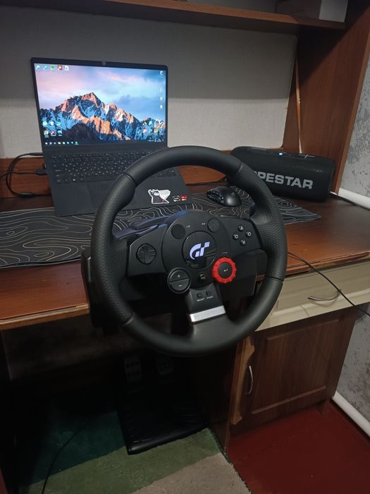 Кермо Logitech Driving Force GT 900
В комплекті: руль, педалі,