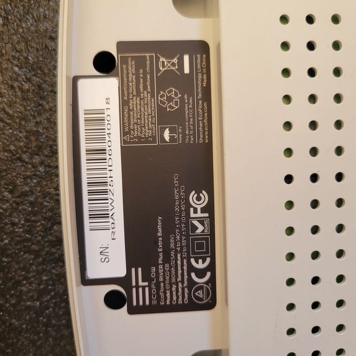 Додаткова батарея Екофло EcoFlow RIVER Plus Extra Battery 360 Wh