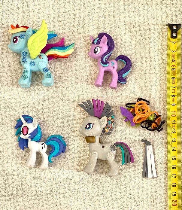Kucyki figurki My Little Pony zest2 Rainbow Dash Rarity Zecora