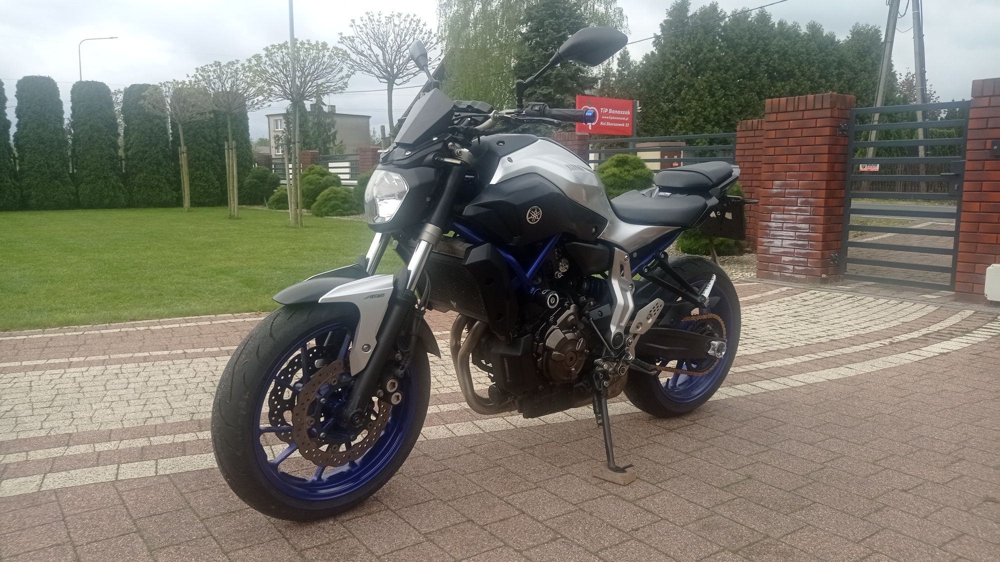 Yamaha mt07 ABS 15r