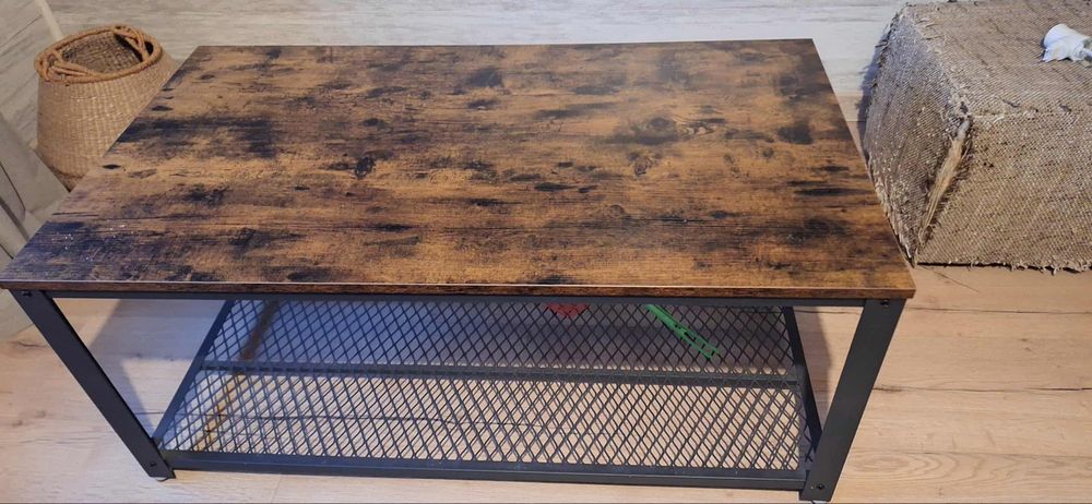 Stolik kawowy ława rustykalna