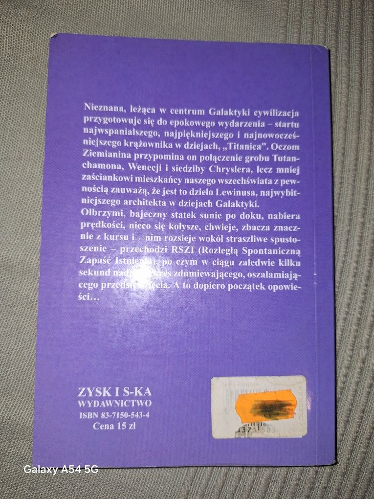 Terry Jones  Krążownik Titanic Douglasa Adamsa [LSDP9]