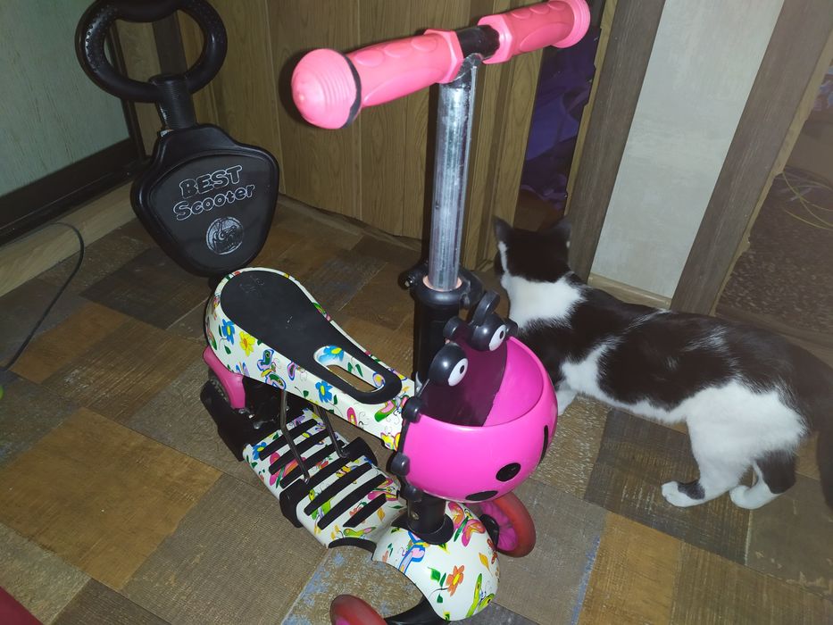 Самокат для малят best scooter 2 in 1