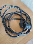 Kabel zasilający do konsoli monitora czarny