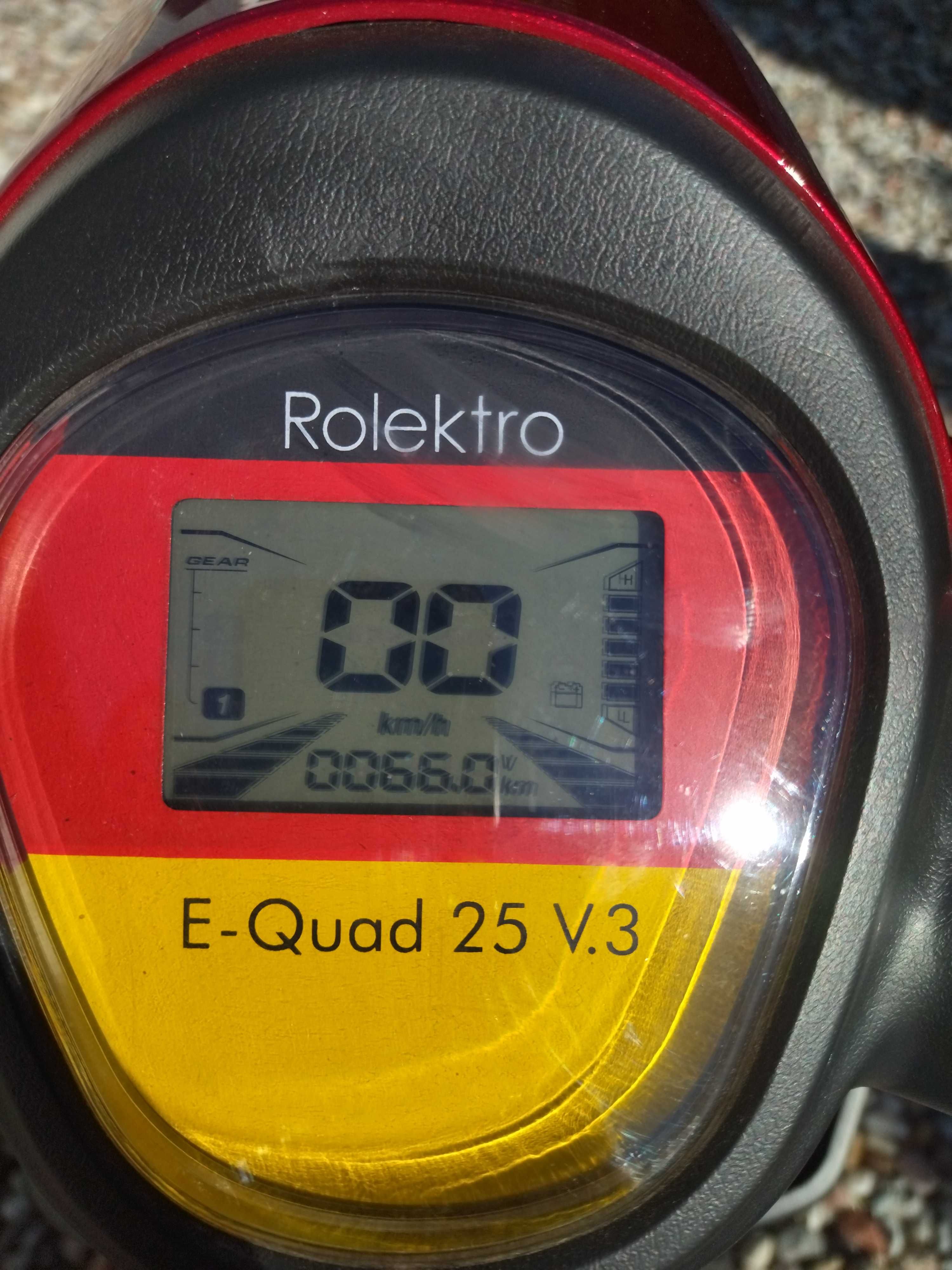 Skuter Rolektro, E-Quad 25 V.3 dla seniora