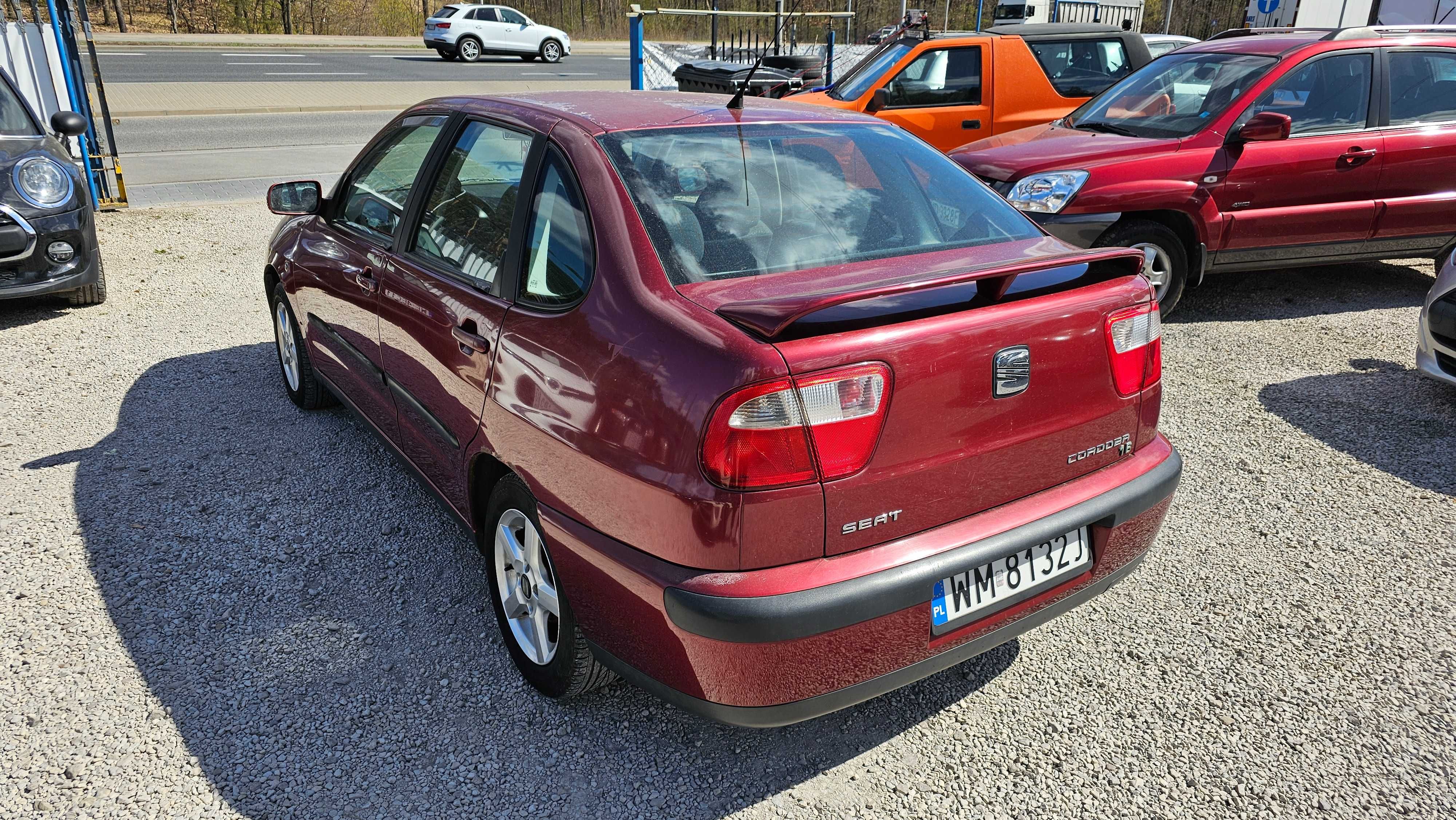 Seat Cordoba 1.6+LPG sekwencja klimatyzacja alufelgi sprawny