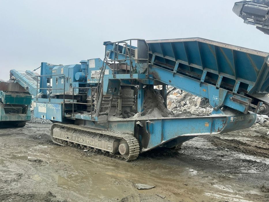 Kruszarką stożkowa Terex Pegson Maxtraak 1000