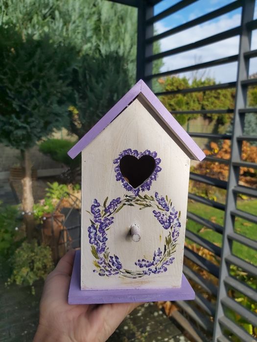 Budka dla ptakow dekoracja