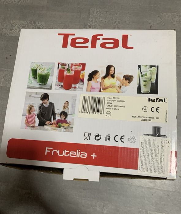 Соковитискач центробіжний Tefal ZE370138