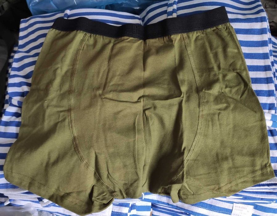 Труси чоловічі олива з принтом ЗСУ. Всі розміри(від 44 до 62)