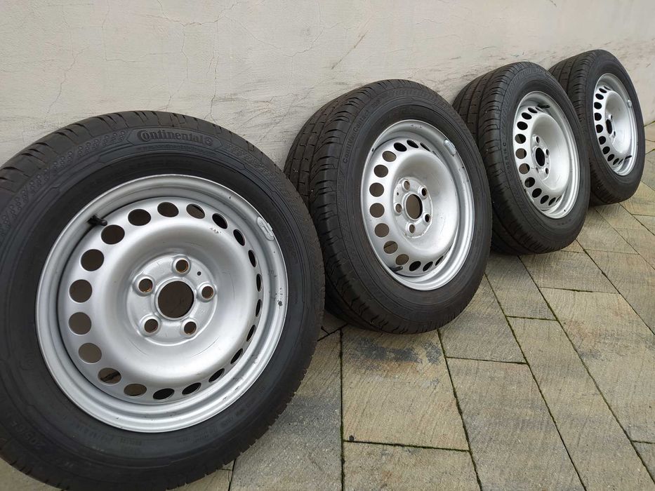 Koła stalowe VW Volkswagen Transporter T5, 5x120, 205/65R16C, idealne