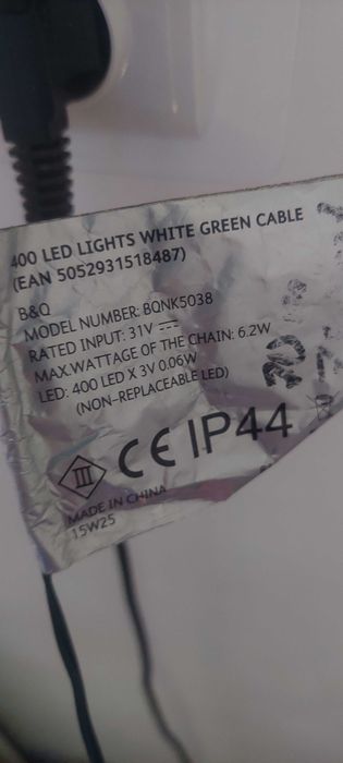 Lampki choinkowe led 400