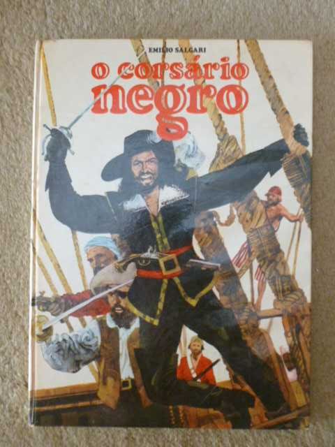 Livro de Banda Desenhada O Corsário Negro, de Emilio Salgari