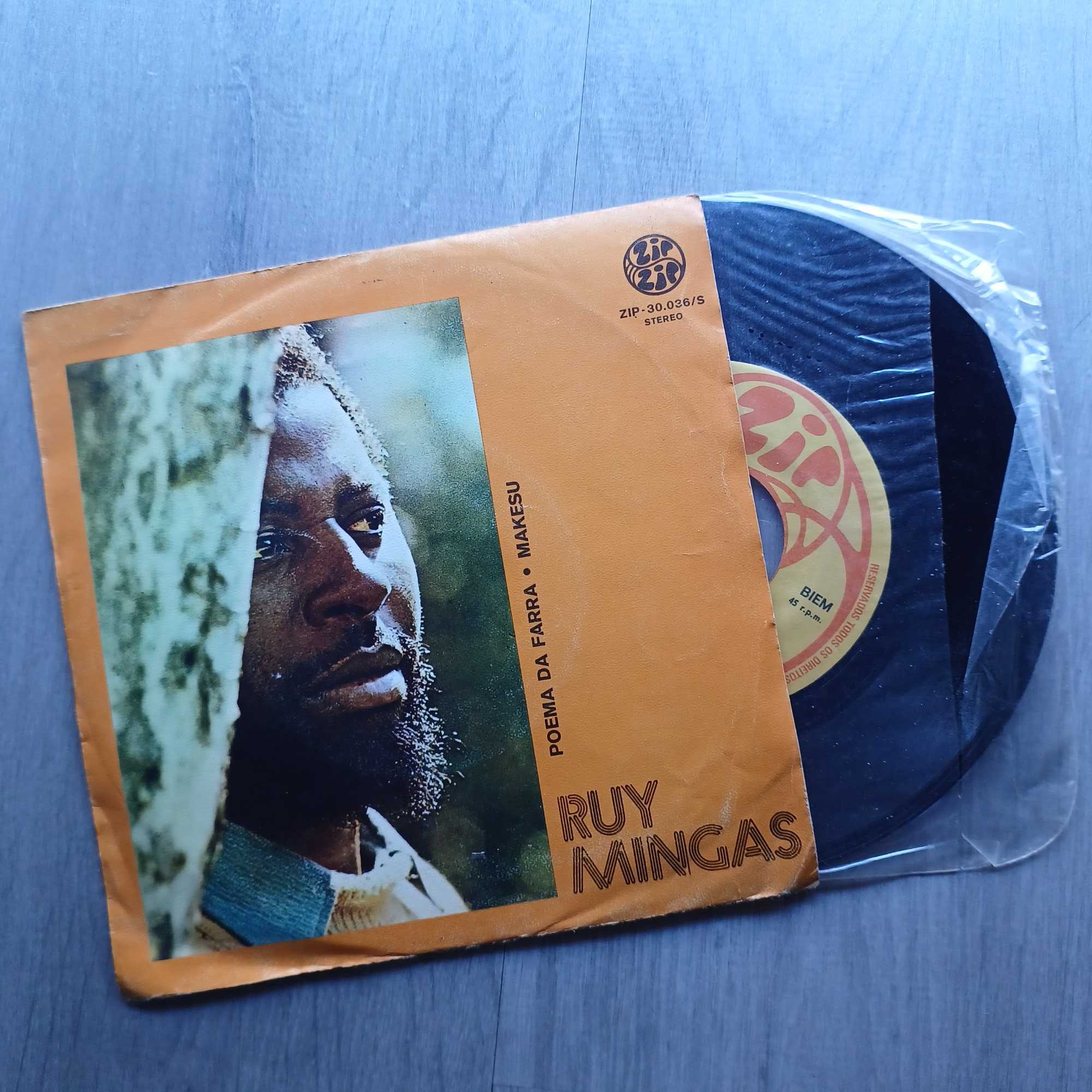 Ruy Mingas Afrobeat 45s Poema da Farra Makesu