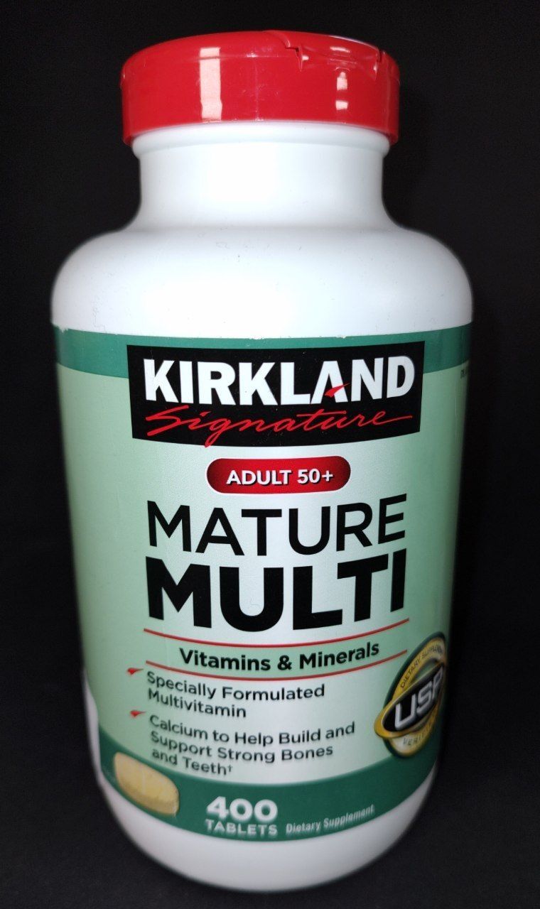 Вітаміни для дорослих,50 років і старше Kirkland США Біотин, цинк,мідь
