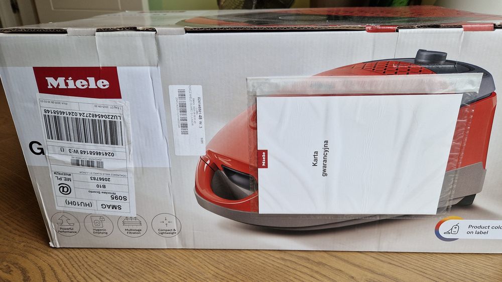 Odkurzacz workowy Miele Guard S1 Junior, kolor TerraRed (czerwony)
