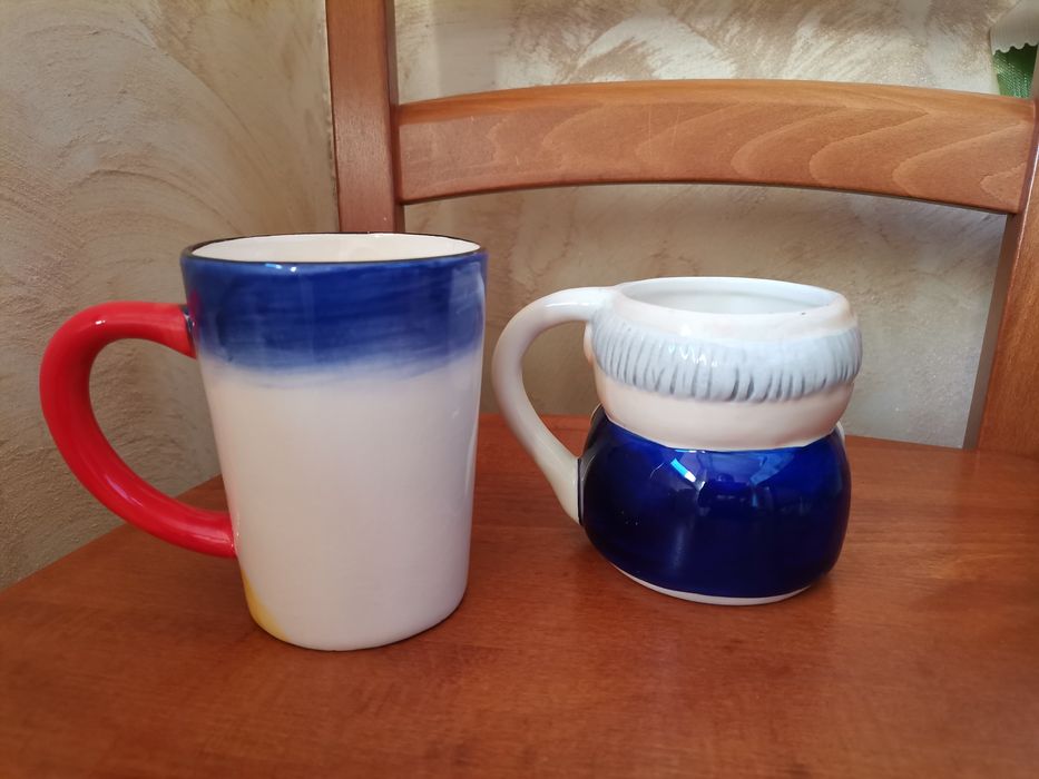 Kolorowe kubki ozdobne