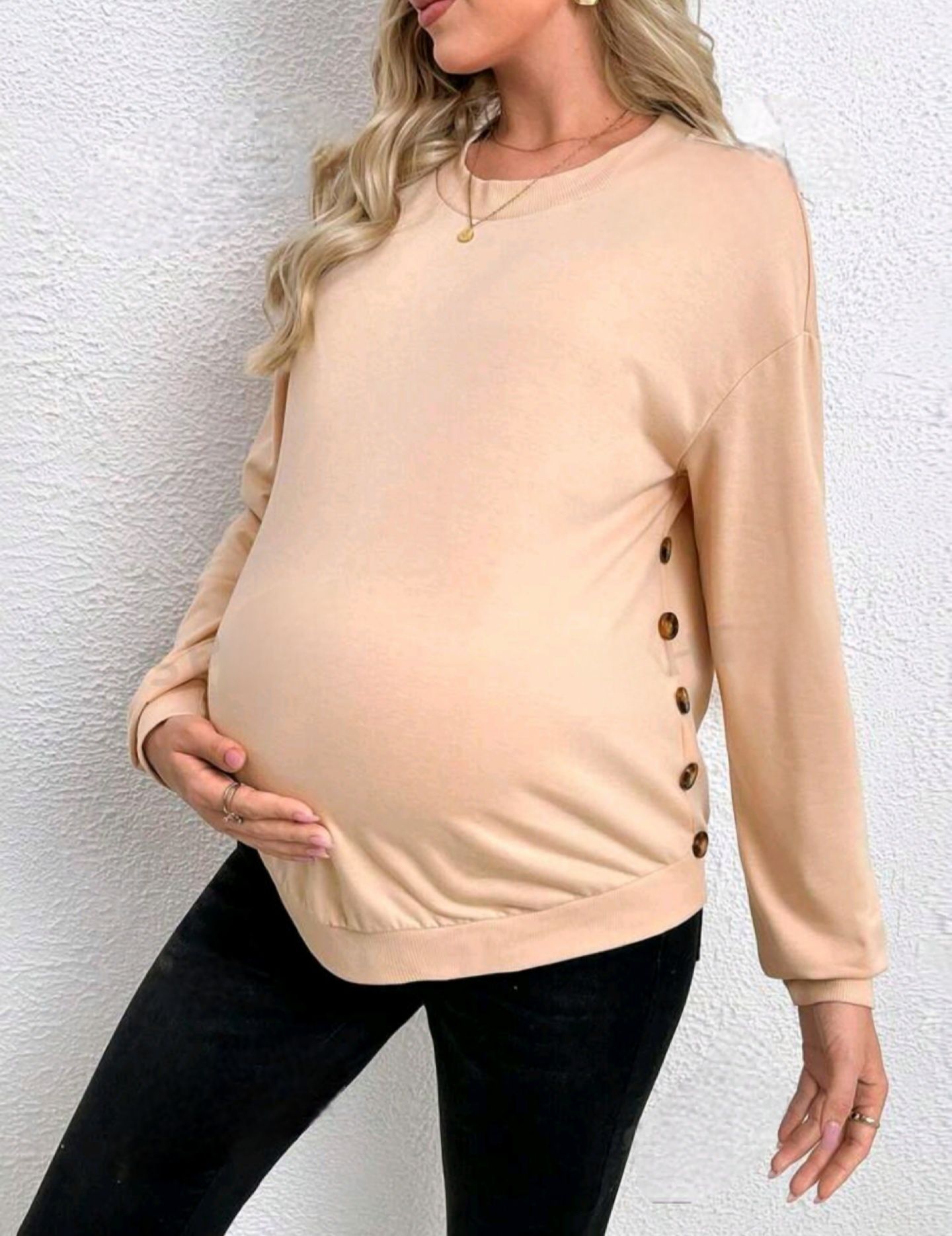Bluza ciążowa z guziczkami M