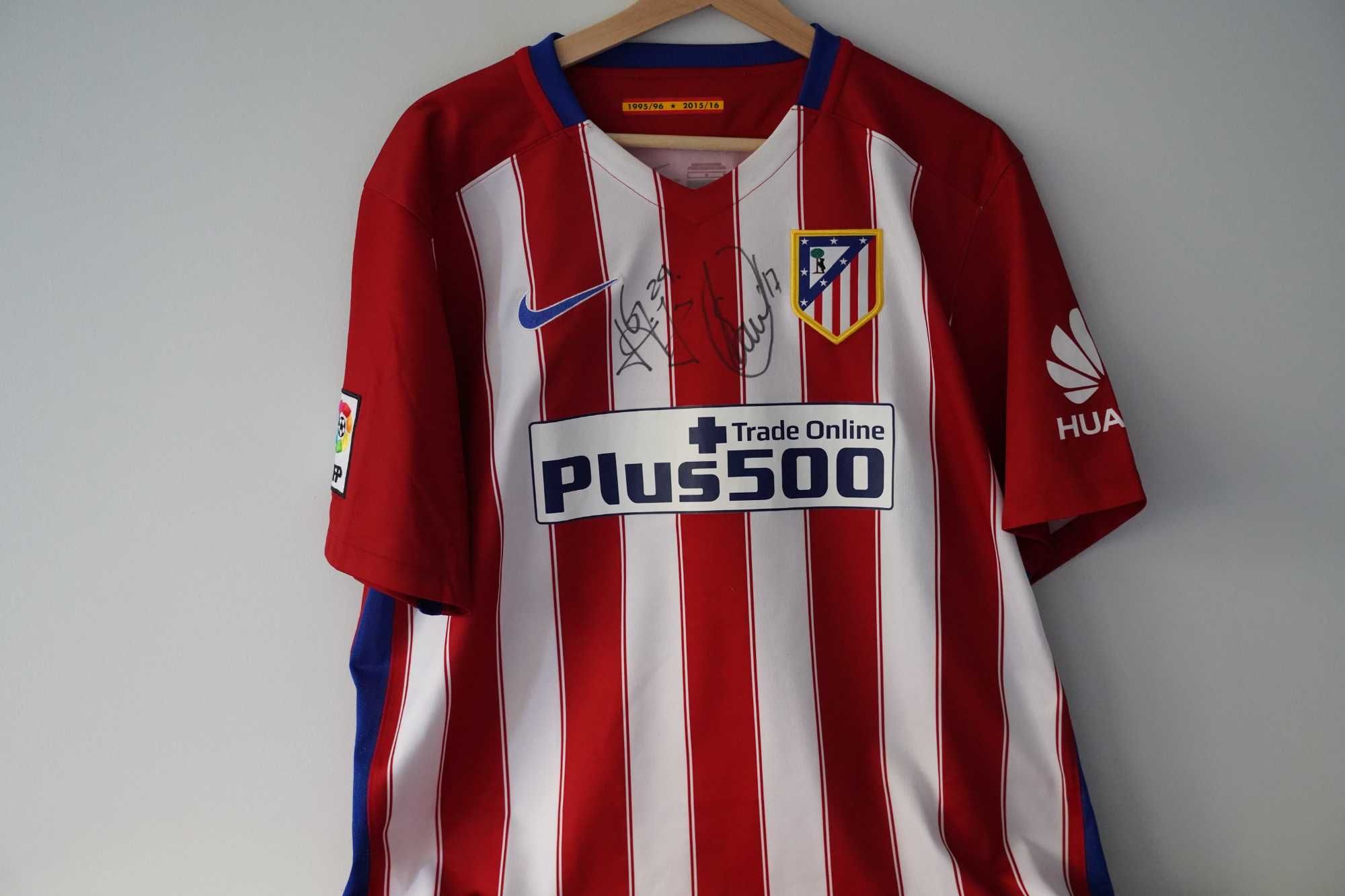 Camisola Oficial Atlético Madrid Autografada