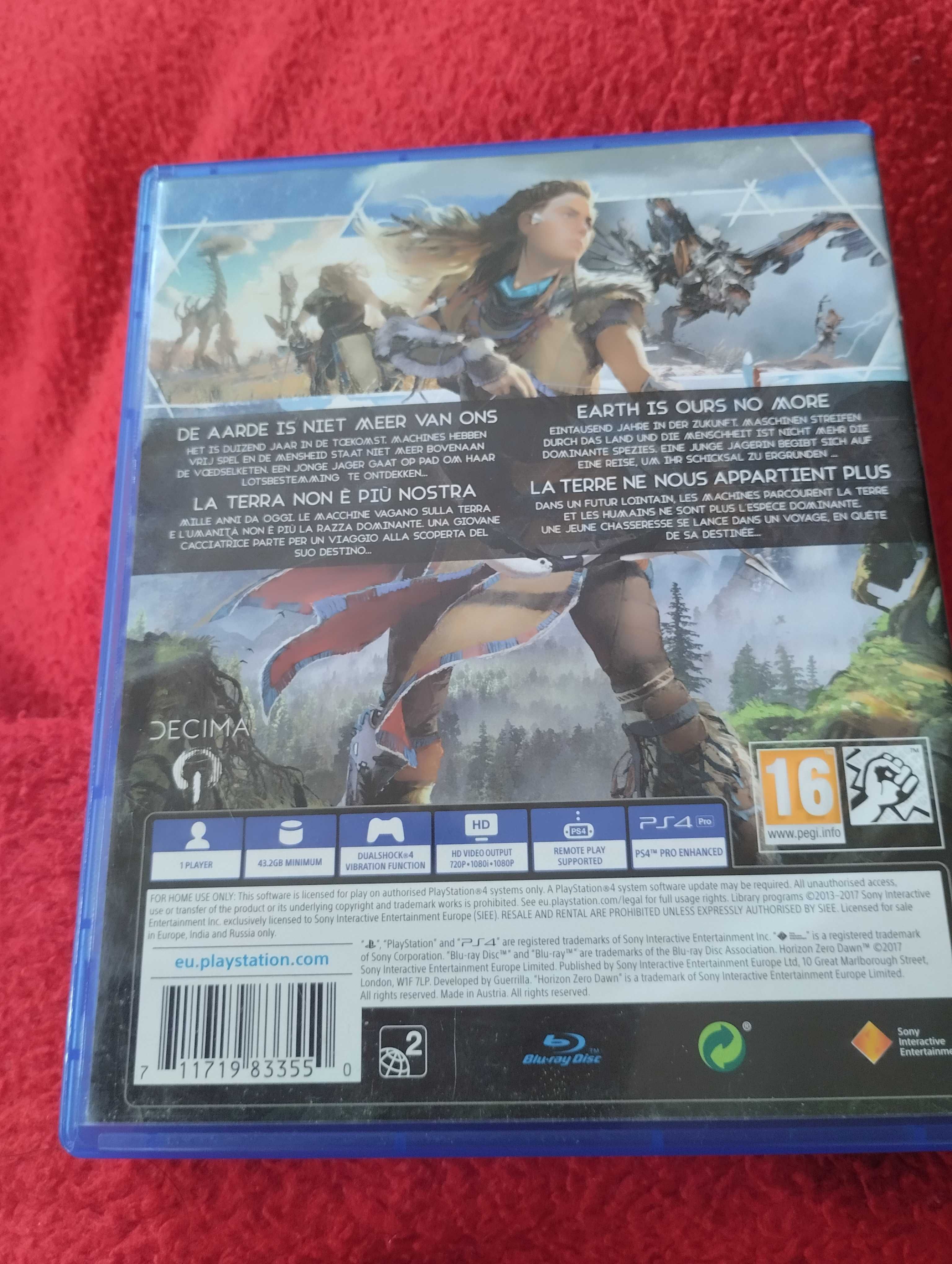 Ps4 jogo Horizon NOVO