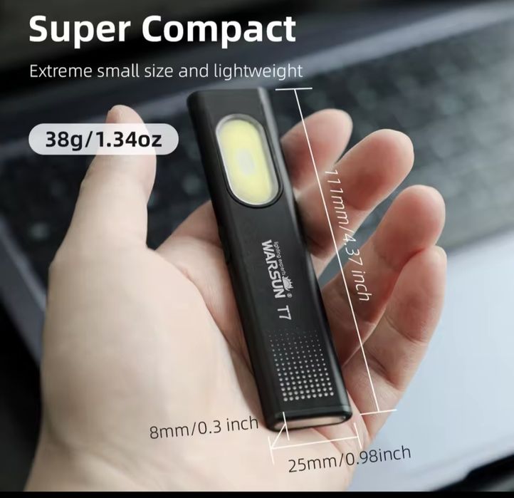 Latarka EDC Warsun T7 - nowa