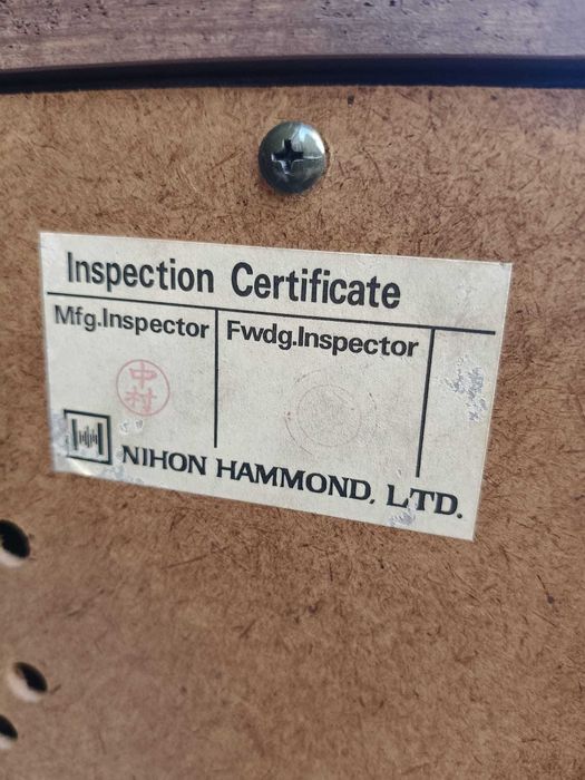 sprzedam organy hammond