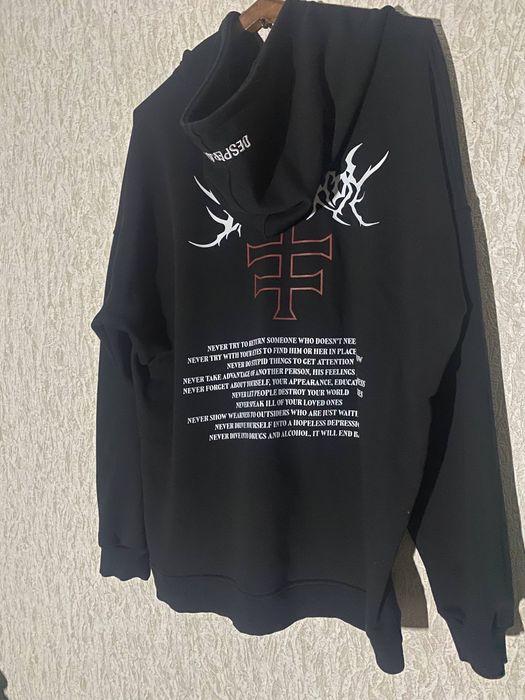 Hoodie «Desperation» kamishiro.store (нефорское худи)