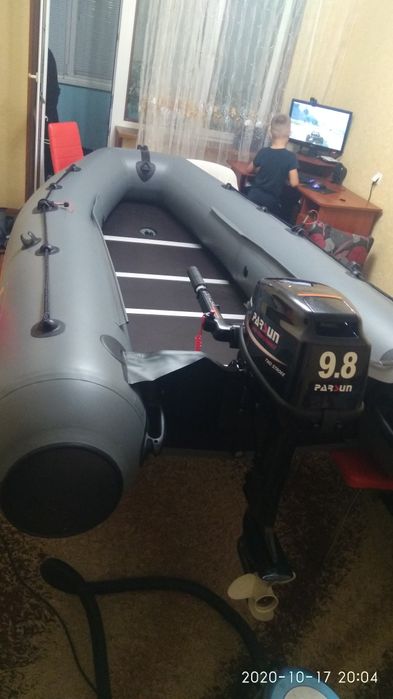 Мотор лодочний Parsun 9.8 BSM 2T