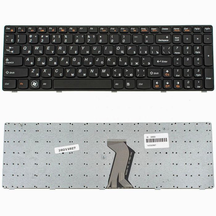 Клавіатура ноутбука Lenovo G580,G585, N580, N585, Z580, Z585