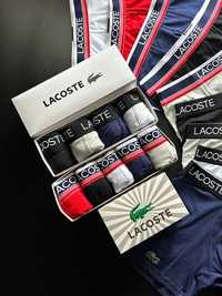 Чоловічі труси LACOSTE new. Подарочный набор. Мужские боксеры