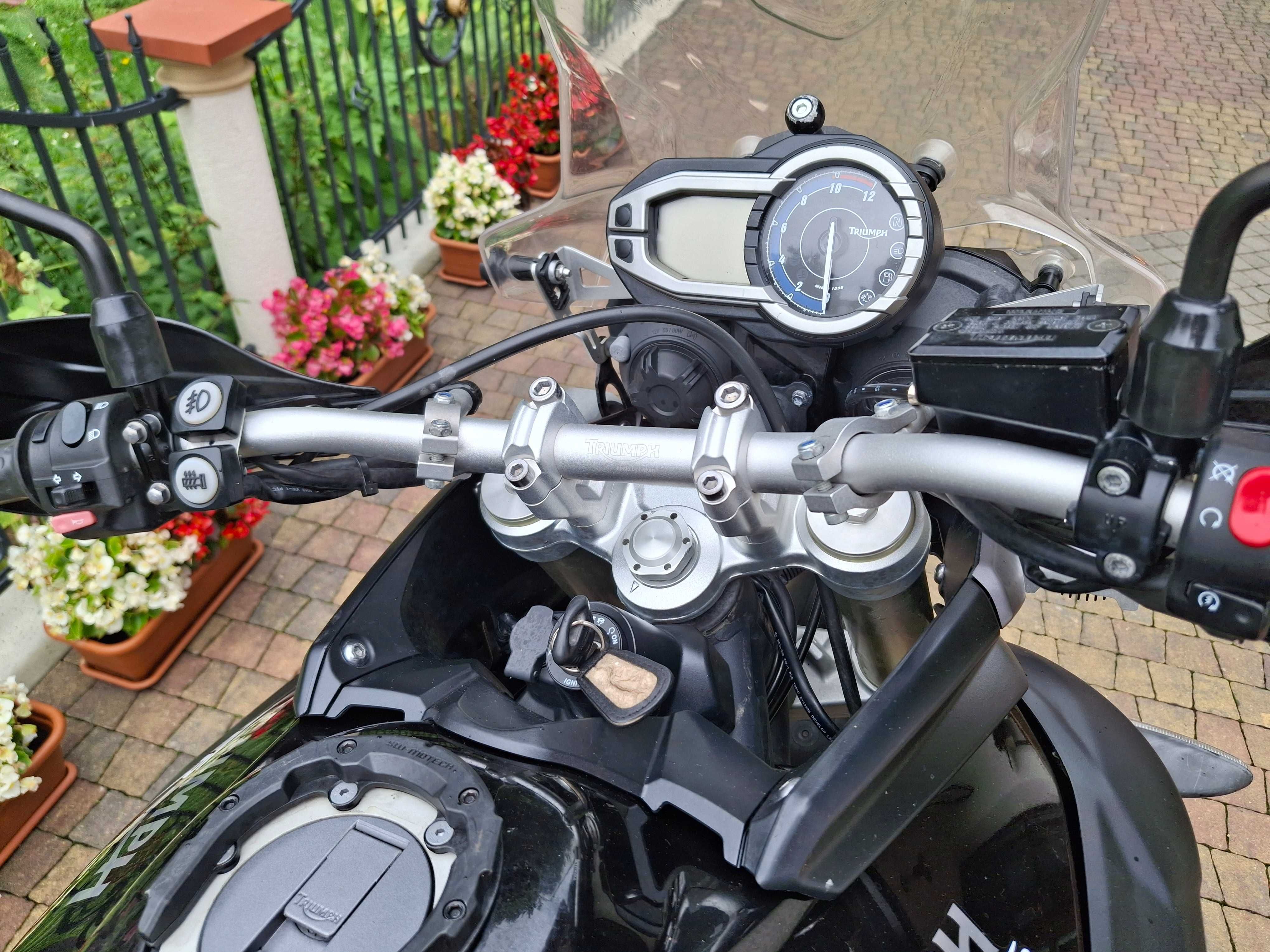 Triumph tiger 800xc 2013, 3x kufry