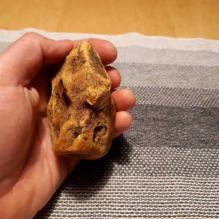 Bursztyn ponad 100gr Bałtycki bryła surowy Pomorze