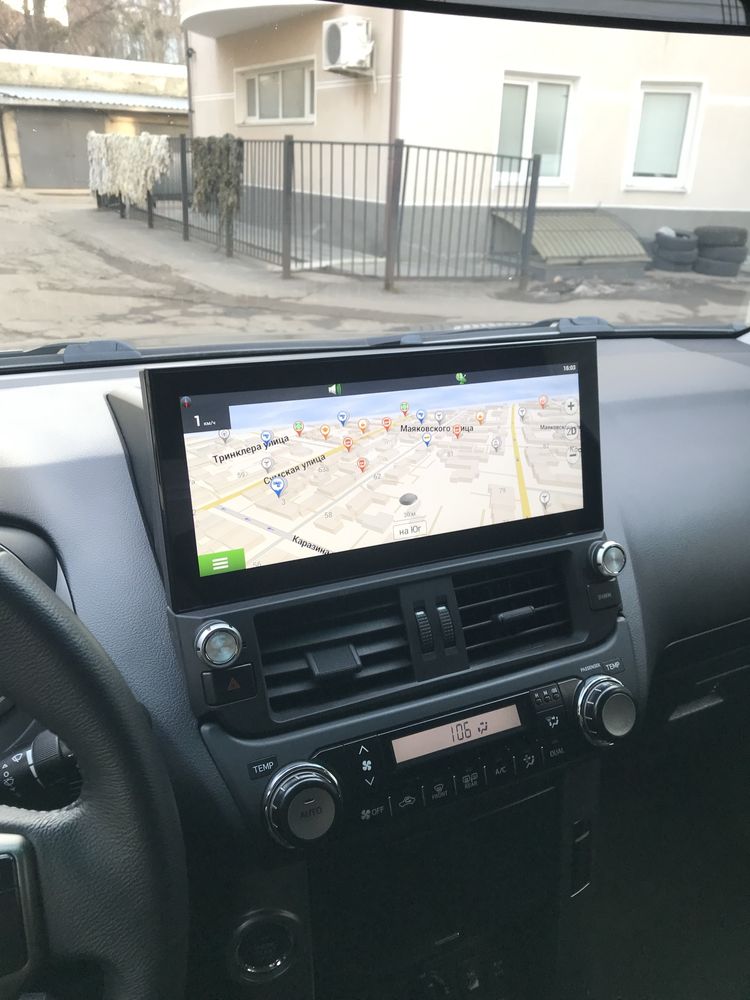 штатная магнитола Toyota LC Prado 150 2010-2017