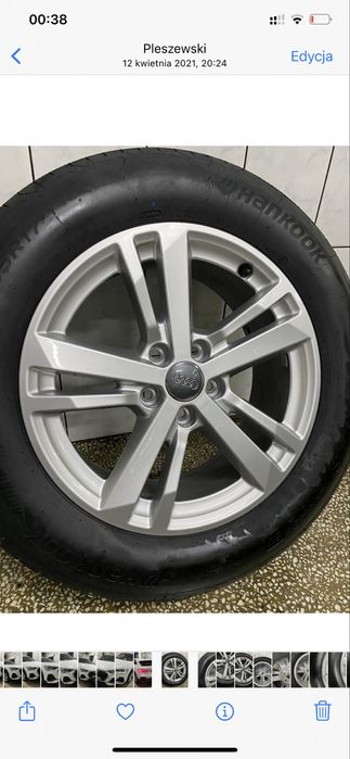 215/65/17 99V Hankook Ventus S1 evo3 sciagnieta  nowego w salonie