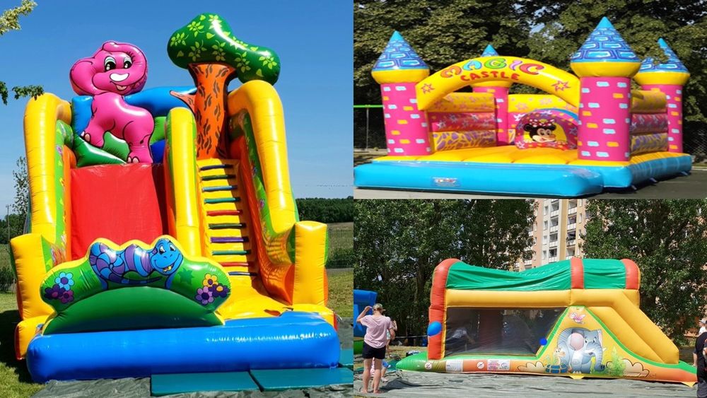 Dmuchane zamki  dmuchańce  eurobungee kule wodne zorbing